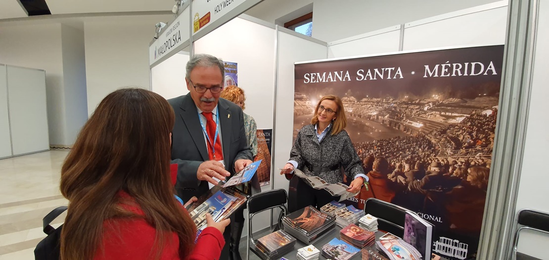 Mérida presenta en Polonia su apuesta por el turismo religioso