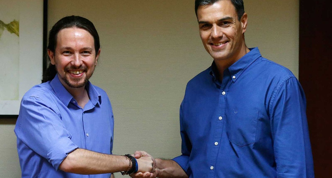 El acuerdo entre PSOE y Podemos sitúa a Iglesias como vicepresidente