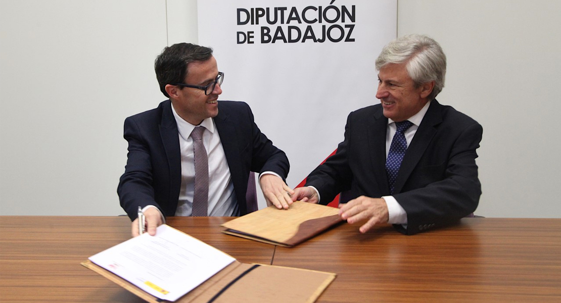 La Diputación de Badajoz y la Dirección General del Catastro firman un nuevo convenio de colaboración