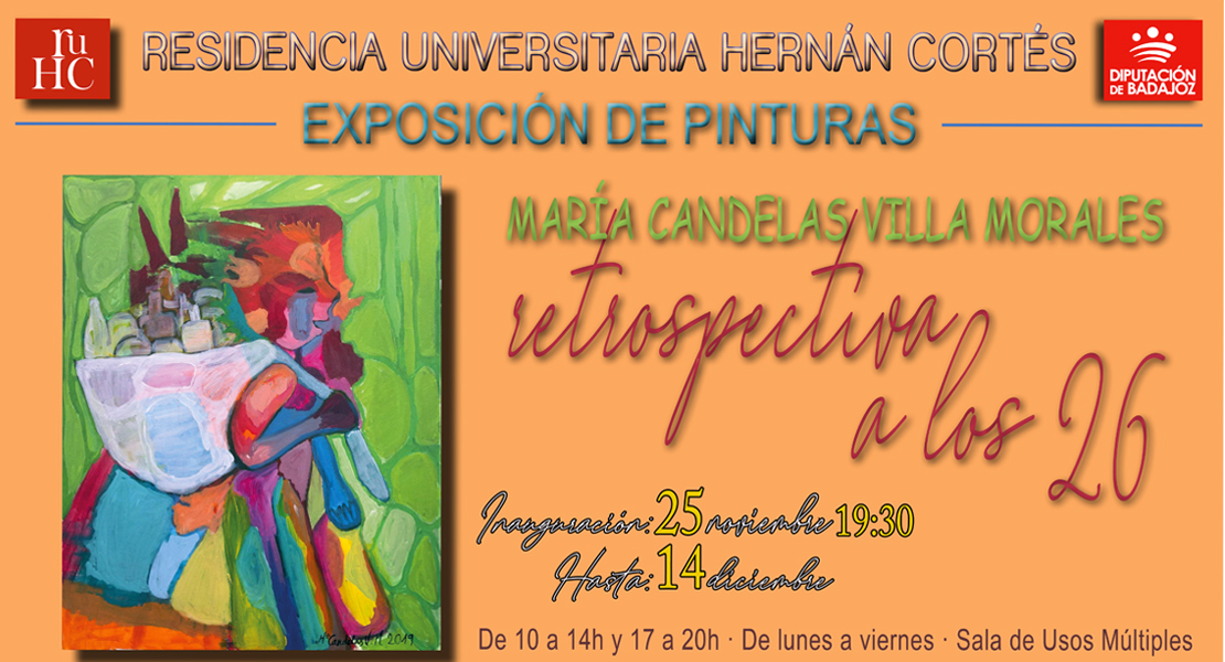 La RU Hernán Cortés acogerá la exposición &#39;Retrospectiva a los 26&#39;