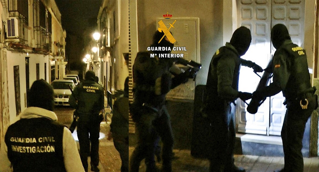 Detiene a los integrantes de otro grupo delictivo dedicados al tráfico de drogas en Badajoz