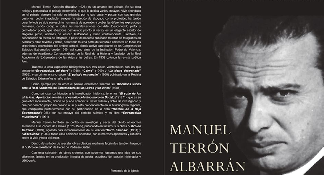 Fallece Manuel Terrón, abogado, escritor e historiador extremeño