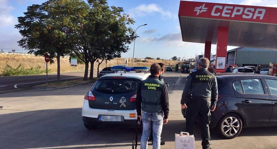 Detienen al supuesto autor del robo con intimidación y violencia en una gasolinera de Gévora