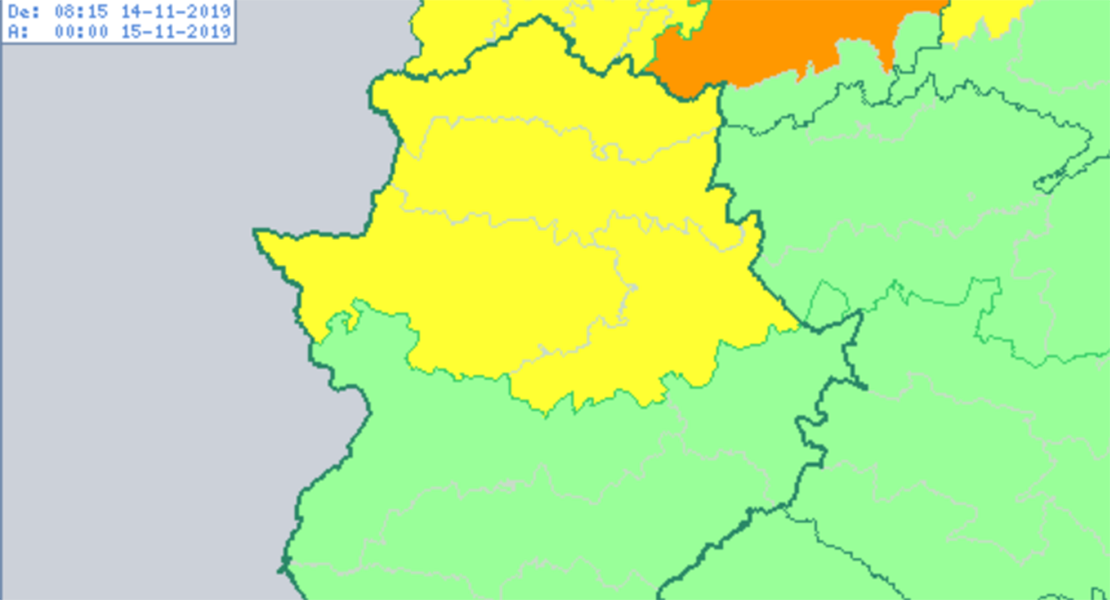 Alerta por fuertes rachas de viento en varias zonas de Extremadura