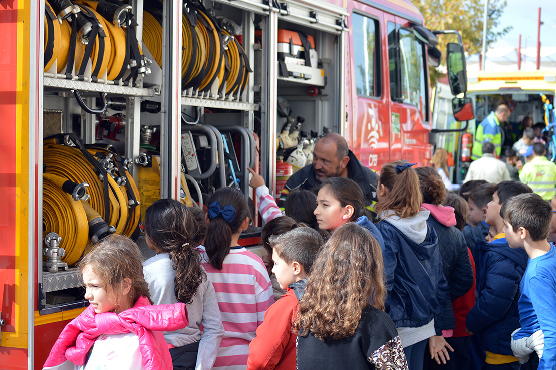 Don Benito acogió la tercera jornada de la Semana de Prevención de Incendios