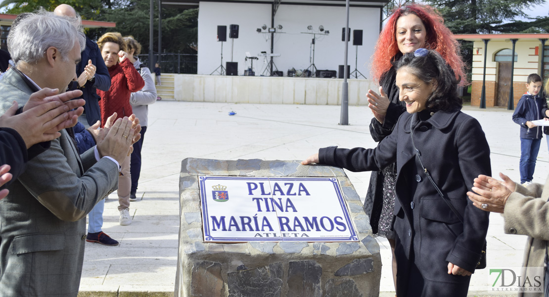 Imágenes del Homenaje a Tina María Ramos en Valdebótoa