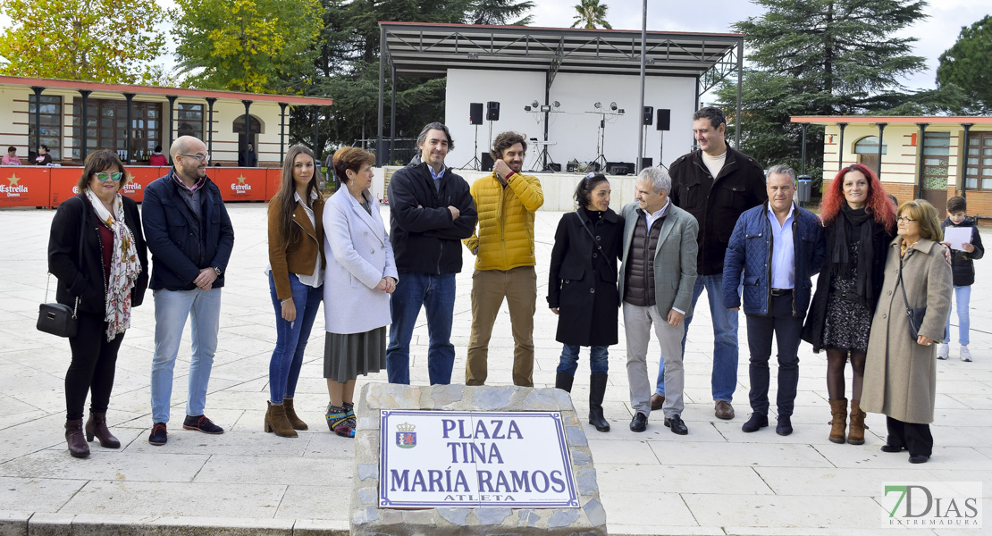 Imágenes del Homenaje a Tina María Ramos en Valdebótoa