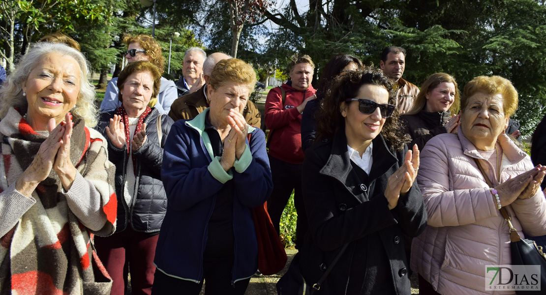 Imágenes del Homenaje a Tina María Ramos en Valdebótoa