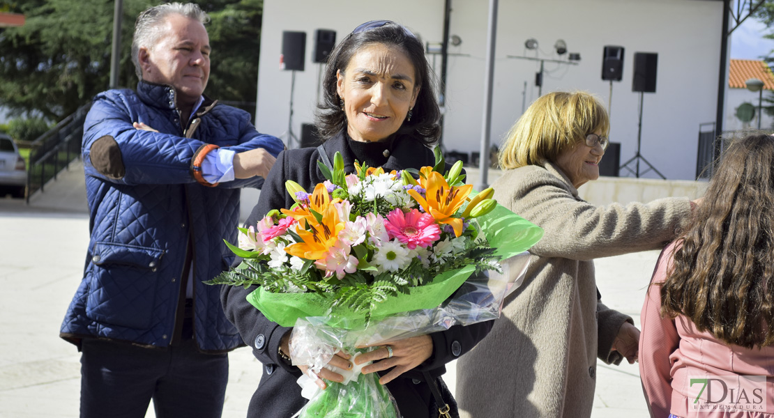 Imágenes del Homenaje a Tina María Ramos en Valdebótoa