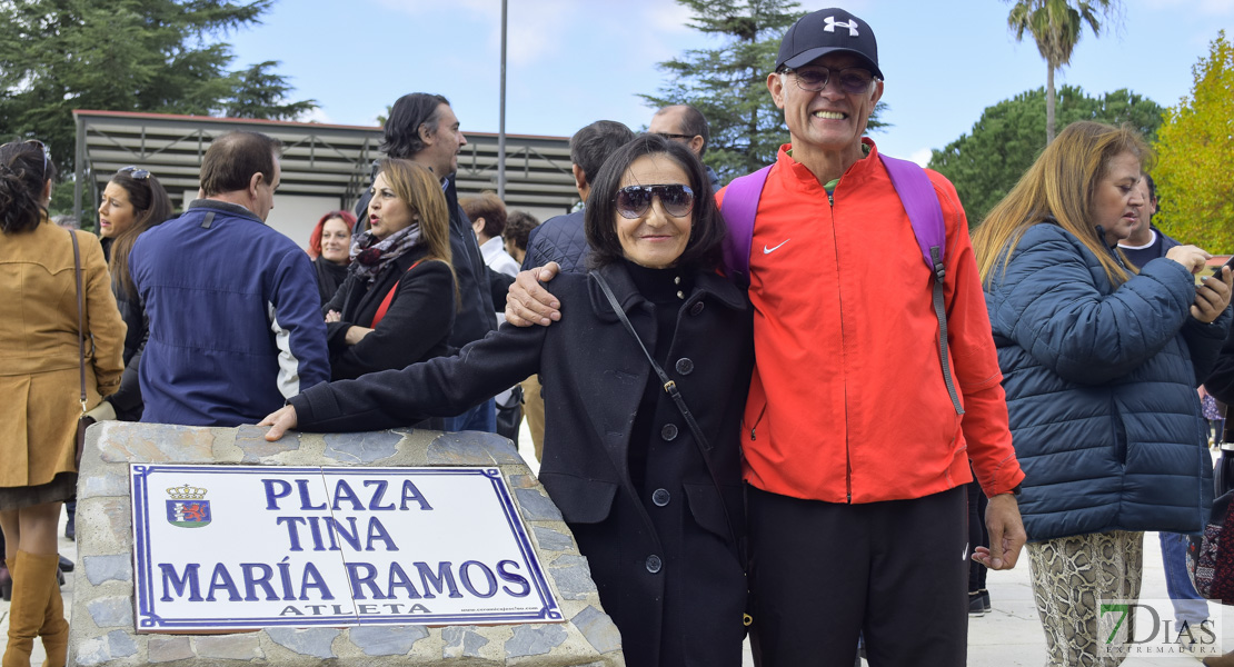 Imágenes del Homenaje a Tina María Ramos en Valdebótoa