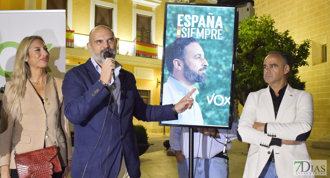 Inicio de la campaña electoral en Badajoz