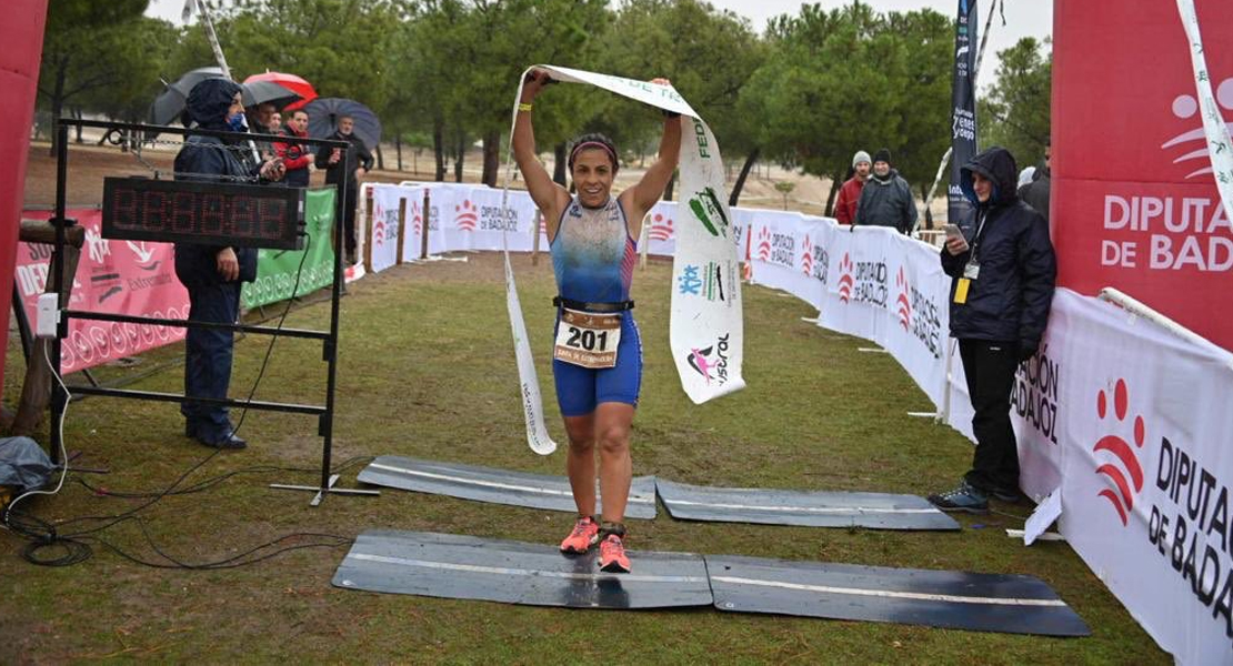 Montero y Mendoza ganan el VII Duatlón Cross Doña Blanca Don Benito