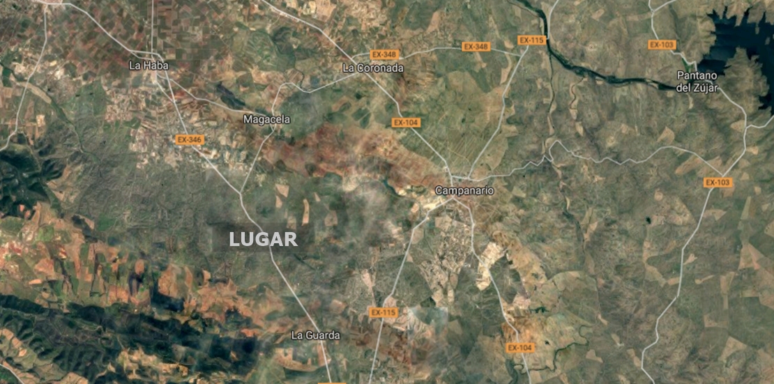 Un joven de 19 años sufre un trauma torácico en un accidente en la EX-346