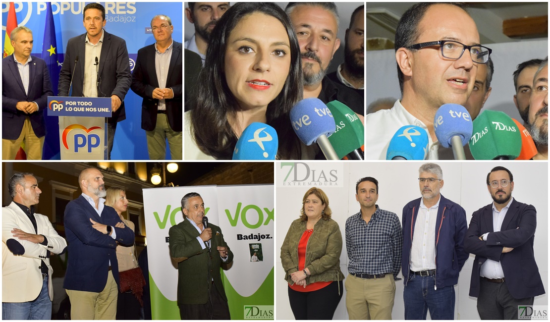 Inicio de la campaña electoral en Badajoz