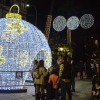 Las luces ya invaden las calles de Badajoz