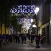 Las luces ya invaden las calles de Badajoz