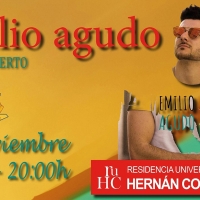 Emilio Aguado llenará de pop español la RU Hernán Cortés el próximo jueves