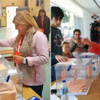 Calderón y Domínguez (Cs) animan a “levantarse del sillón” y votar por la “España del consenso”