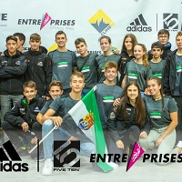 23 medallas para Extremadura en el Campeonato de España de Escalada