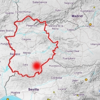 Un microseísmo hace temblar la provincia de Badajoz