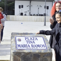 Imágenes del Homenaje a Tina María Ramos en Valdebótoa