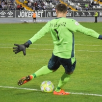 Javi Sánchez detiene un penalti de cada tres vistiendo la camiseta del Mérida