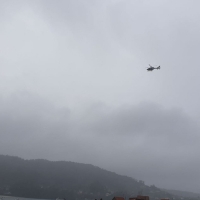 Gran despliegue ante la llegada del ‘narcosubmarino’ a lo largo de esta tarde