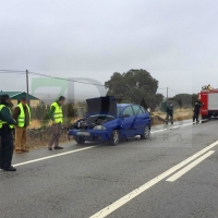 Accidente de tráfico en Herrera del Duque (Badajoz)