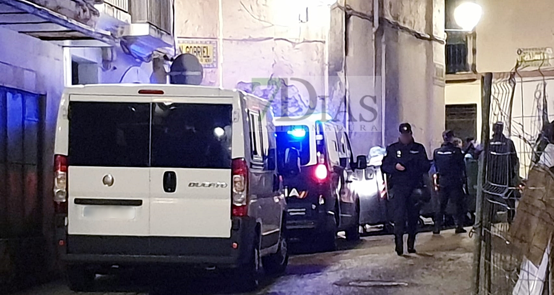 Noche de operación antidroga en el Casco Antiguo de Badajoz