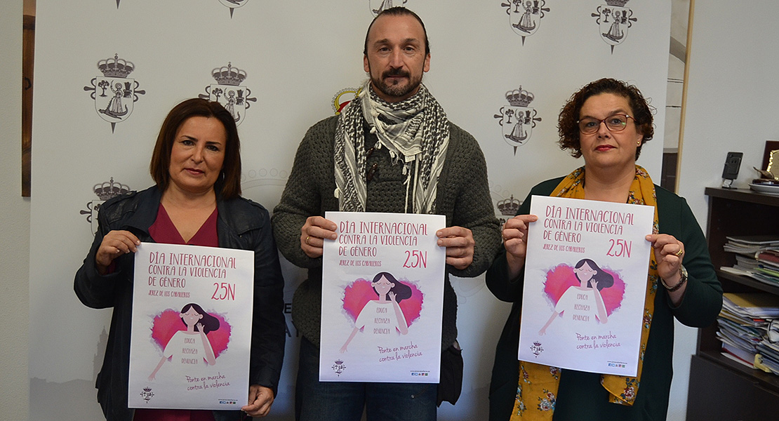 El Ayuntamiento de Jerez de los Caballeros llama a la ciudadanía a ponerse en marcha contra la violencia de género