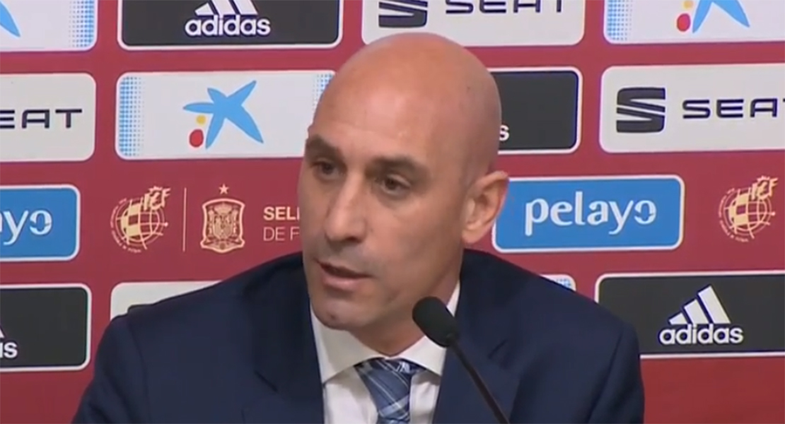 Luis Rubiales exige que RTVE rectifique tras negarse a participar en la puja de la Supercopa