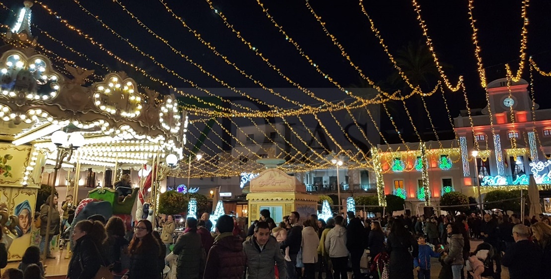 Imágenes de la nueva iluminación navideña de Mérida