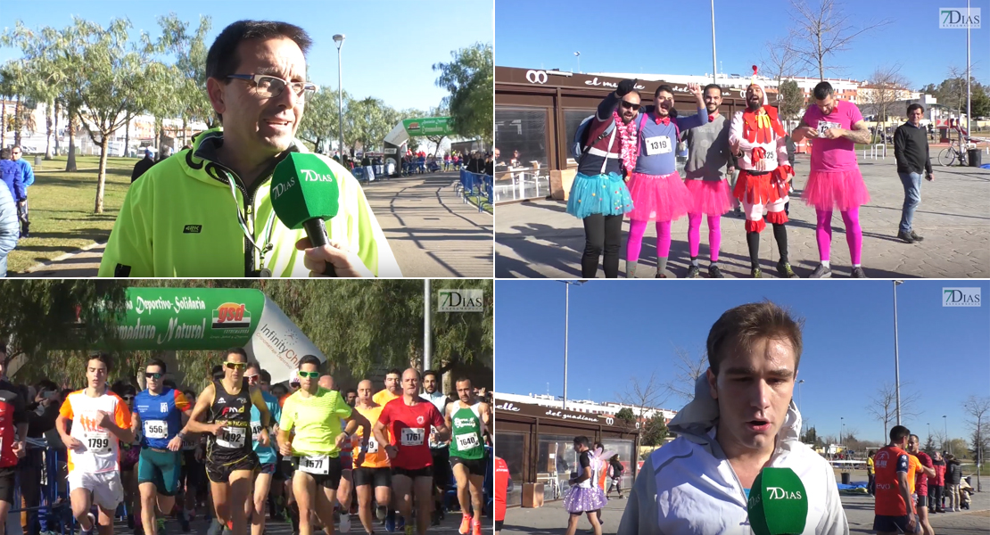 Buen ambiente entre los más de 1.700 participantes de la San Silvestre 2019