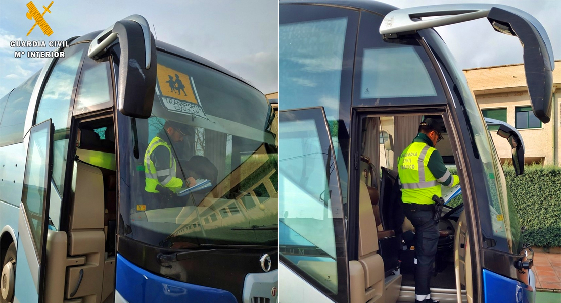 El conductor de un autobús escolar extremeño quintuplica la tasa de alcohol permitida