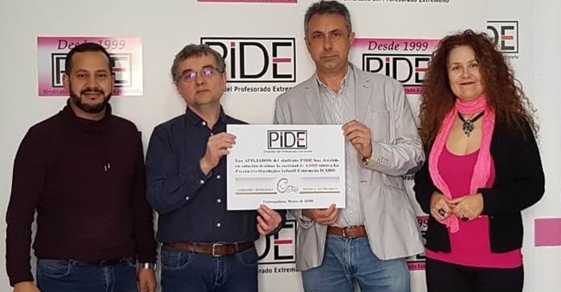 PIDE destina más de 4.000 euros a la Fundación Oncológica Infantil Ícaro