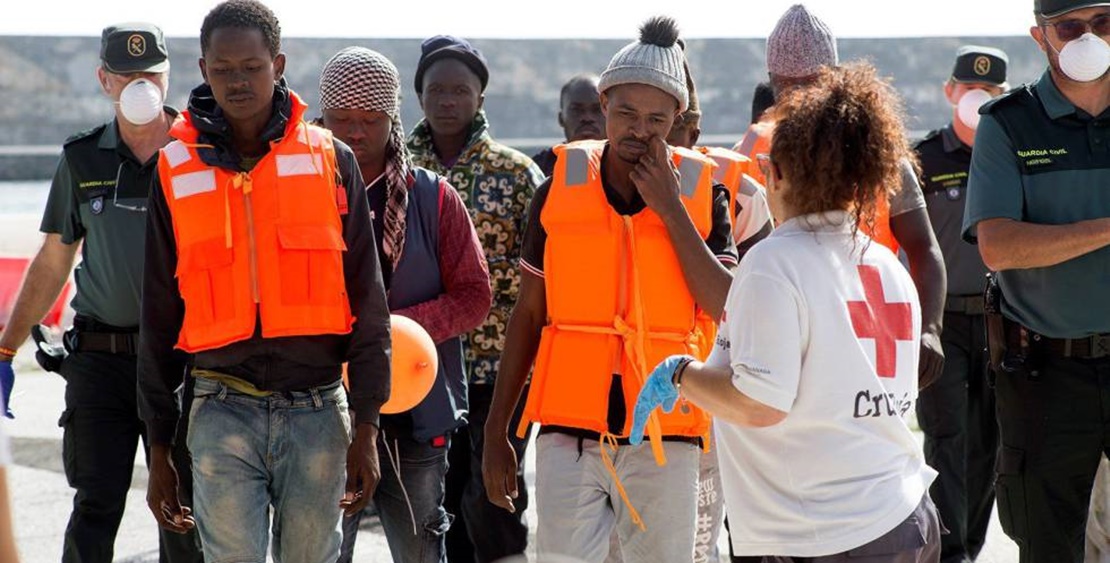 Rescatan a más de 150 migrantes cuando intentaban llegar a costas españolas