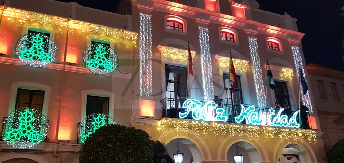 Imágenes de la nueva iluminación navideña de Mérida