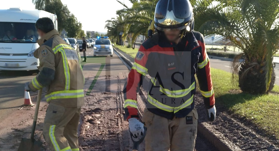 Grandes retenciones en la avenida de Elvas