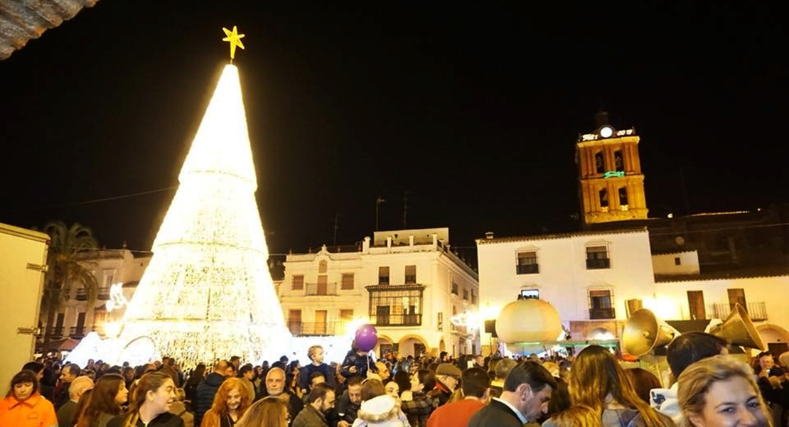 Zafra encenderá el alumbrado navideño con actividades sorpresa en la plaza Grande