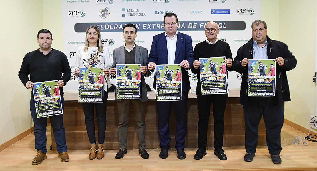 Todo listo para la celebración de la Copa de las Regiones UEFA en Extremadura