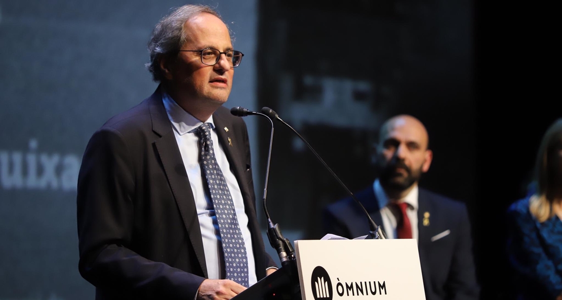 Condenan a Quim Torra a un año y medio de inhabiltación por desobediencia