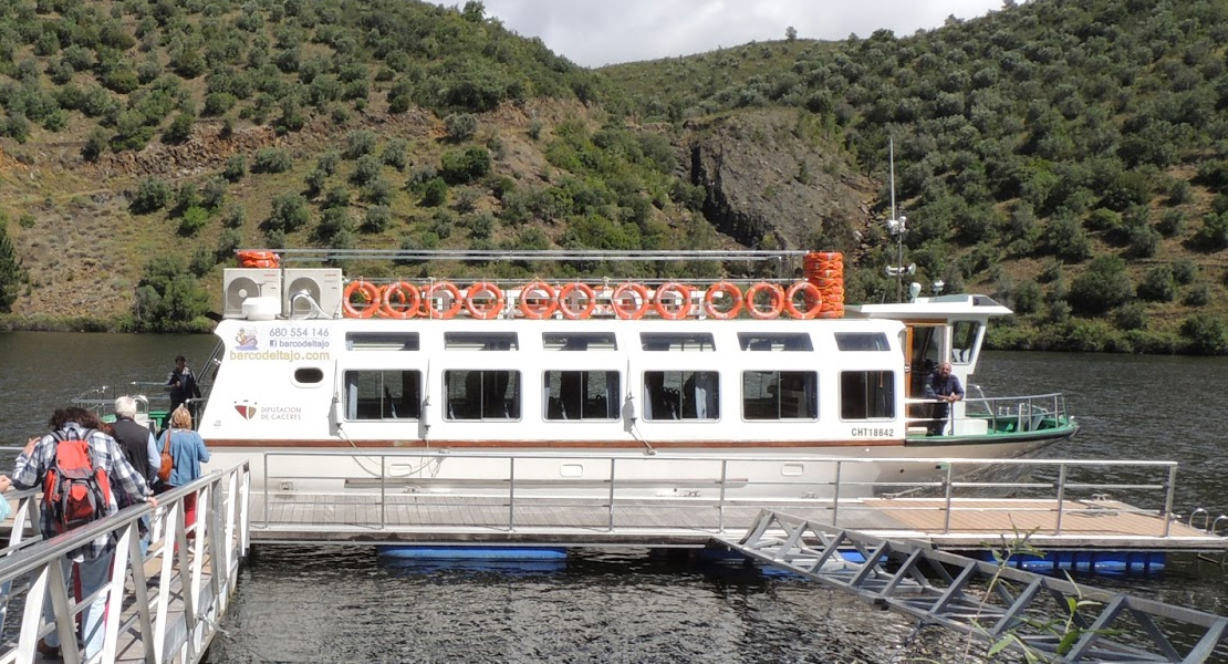 La navegación fluvial por el ‘Balcón del Tajo’ se reactiva