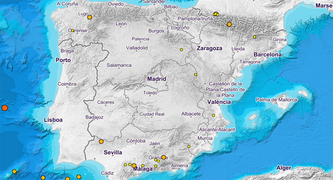 Microseísmo en la frontera con Fuentes de León (Badajoz)