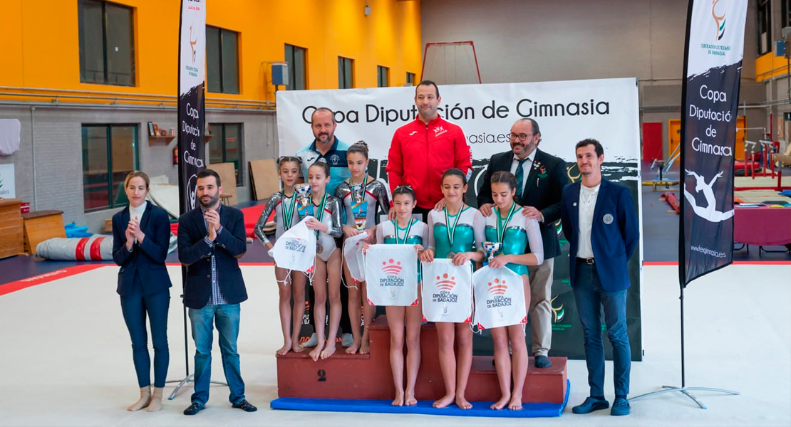 El Club Amigex gana la Copa Diputación de gimnasia