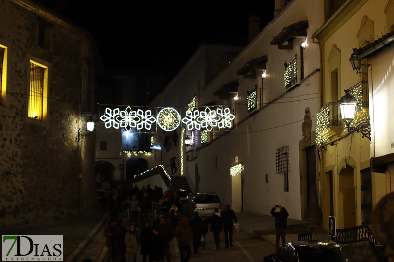 Guadalupe vive un momento mágico con el encendido de Navidad