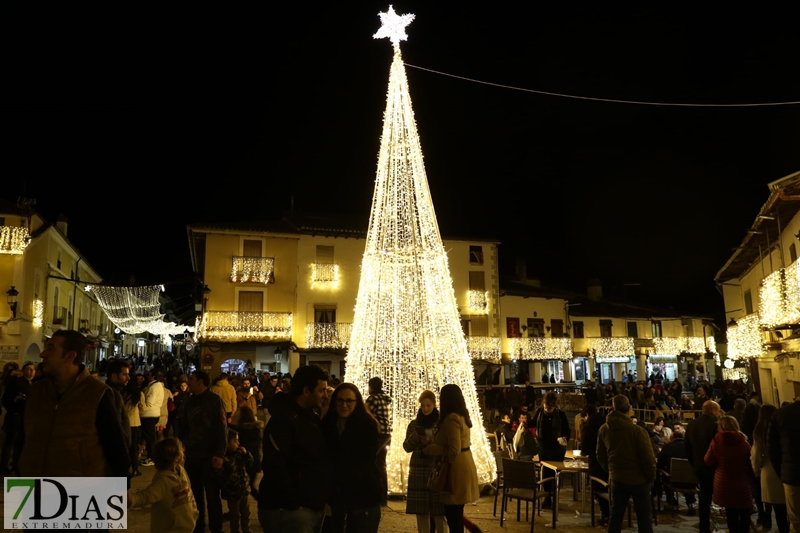 Guadalupe vive un momento mágico con el encendido de Navidad