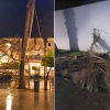 Imágenes que deja el temporal a su paso por Extremadura