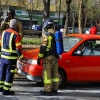 Arde un turismo en la Avenida Juan Sebastián Elcano (Badajoz)