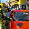 Arde un turismo en la Avenida Juan Sebastián Elcano (Badajoz)