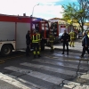 Arde un turismo en la Avenida Juan Sebastián Elcano (Badajoz)